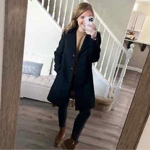 Kate Spade Wool Blend Pea Coat